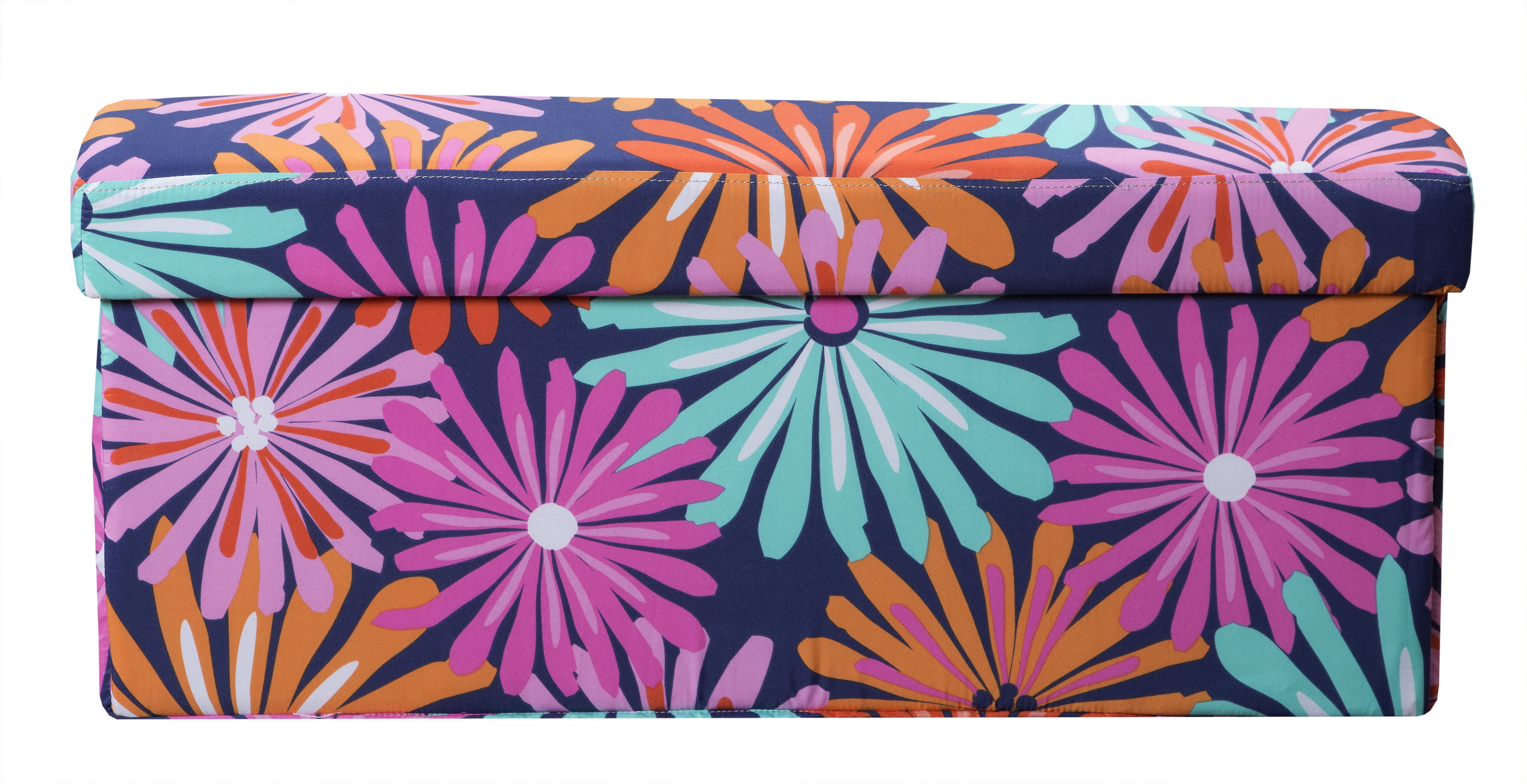 Crayola Dreaming Of Daisies Upholstered Storage Ottoman & Reviews Wayfair
