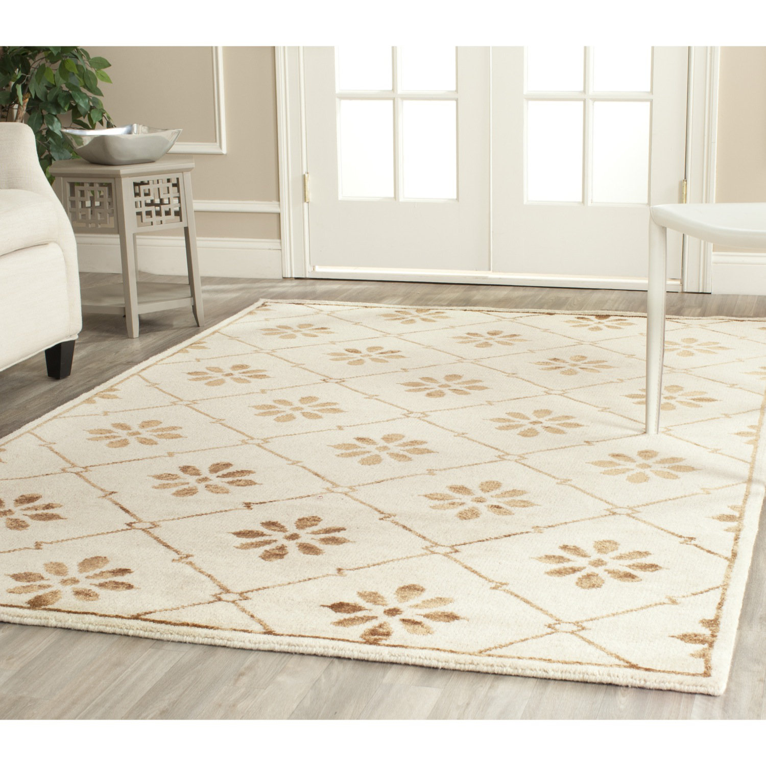 Safavieh Mosaic Geometric Hand Knotted Brown Area Rug Wayfair