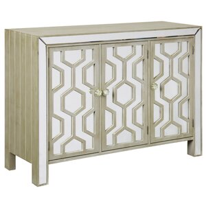 Liara 3 Door Accent Cabinet