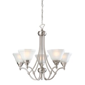 Starla 5-Light Shaded Chandelier