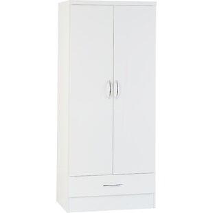 17 Stories Yvette 3 Door Wardrobe Wayfair Co Uk