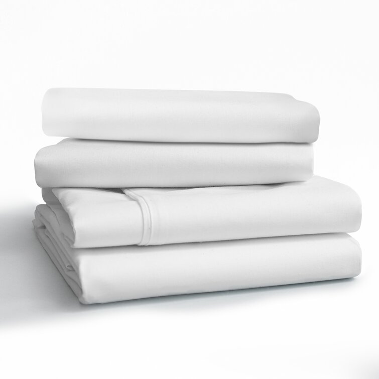 6 new white king size hotel pillowcases 20x40 t180 threadcount 100% cotton 