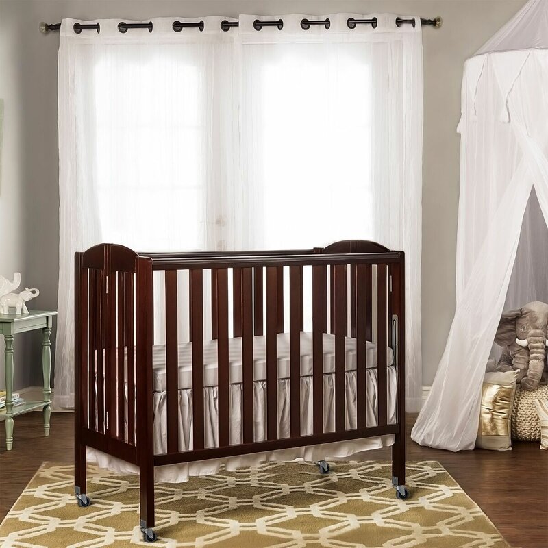 wayfair mini crib