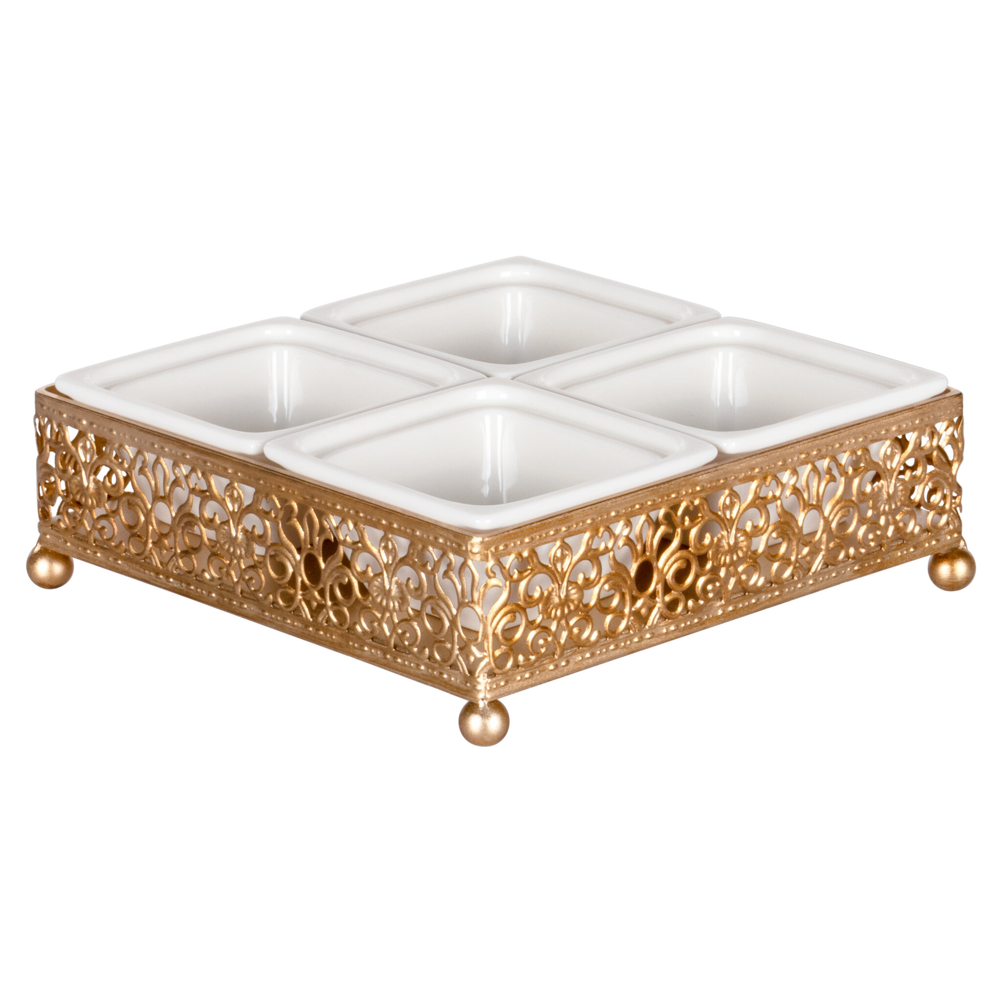 square serving tray