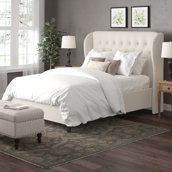 Wayfair Custom Upholstery™ Elsa Upholstered Bed & Reviews | Wayfair