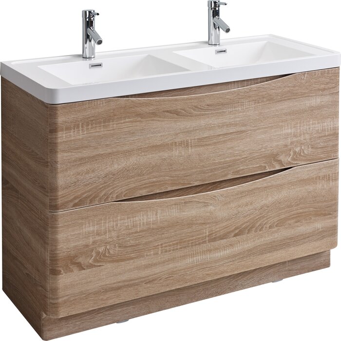 Blondene 48 Double Bathroom Vanity Set