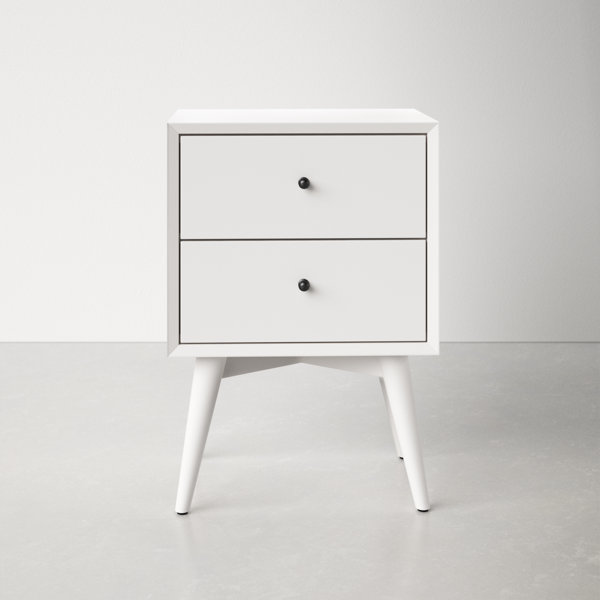 off white nightstand set of 2