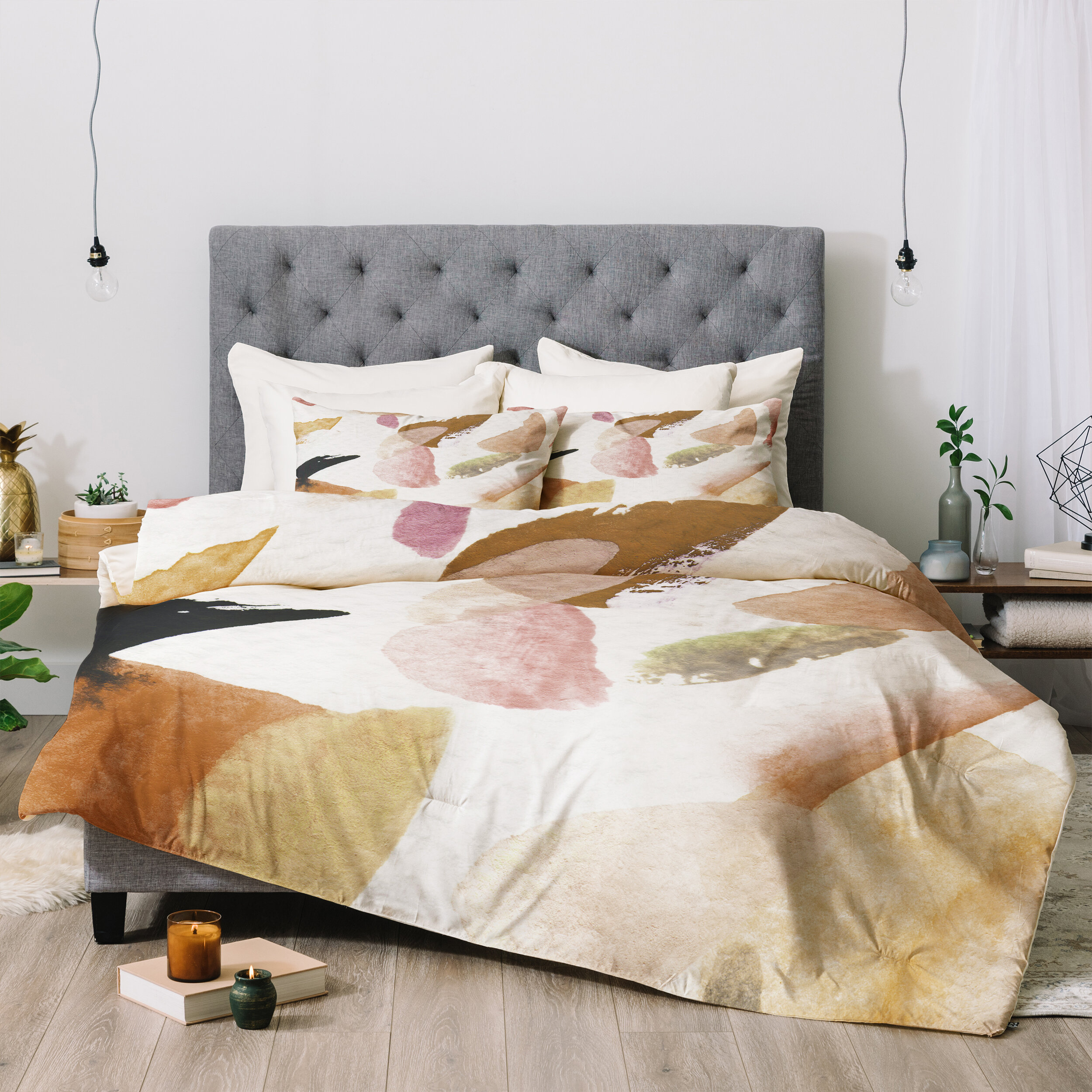 East Urban Home Georgiana Paraschiv Abstract Comforter Set Wayfair