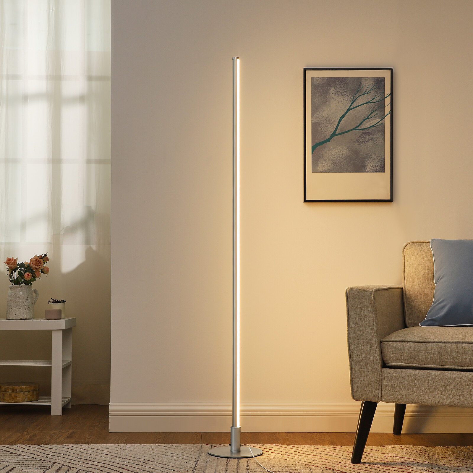 led smart floor lamp