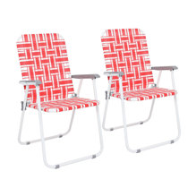 webbed folding chair elite design for indoor/outdoor beach or garden... 