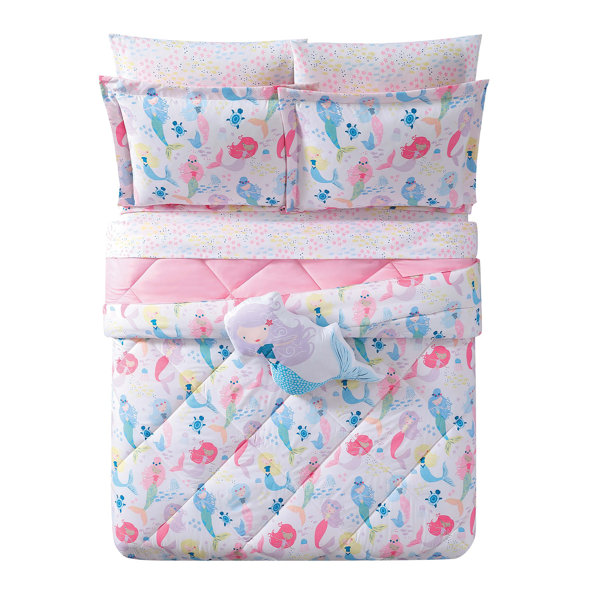 kids mermaid bedding