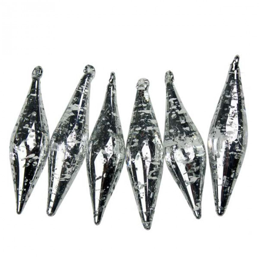 Die Saisontruhe Baumschmuck Eiszapfen