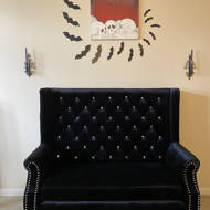 Rosdorf Park Colston 58 3 Wide Velvet Rolled Arm Loveseat Reviews Wayfair