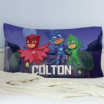 Cps Personalized Pj Masks Nighttime Pillow Case Wayfair