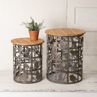 Tressa Drum Nesting Tables (Set Of 2) By Gracie Oaks