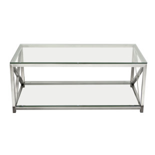 X-Factor Coffee Table With Magazine Rack by Diamond Sofa 2019 Sale