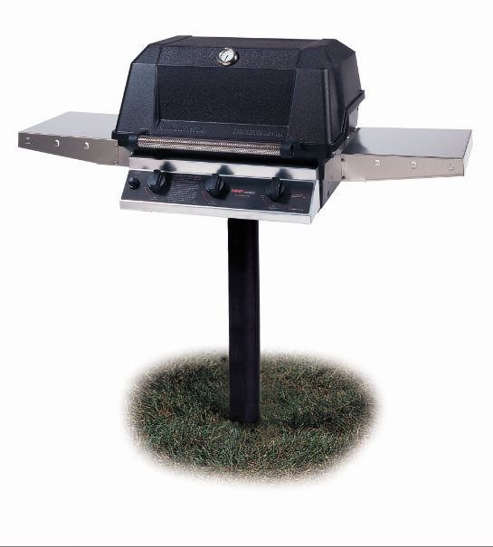 Modern Home Prod Heritage 3 Burner Natural Gas Grill With Side Shelves Wayfair