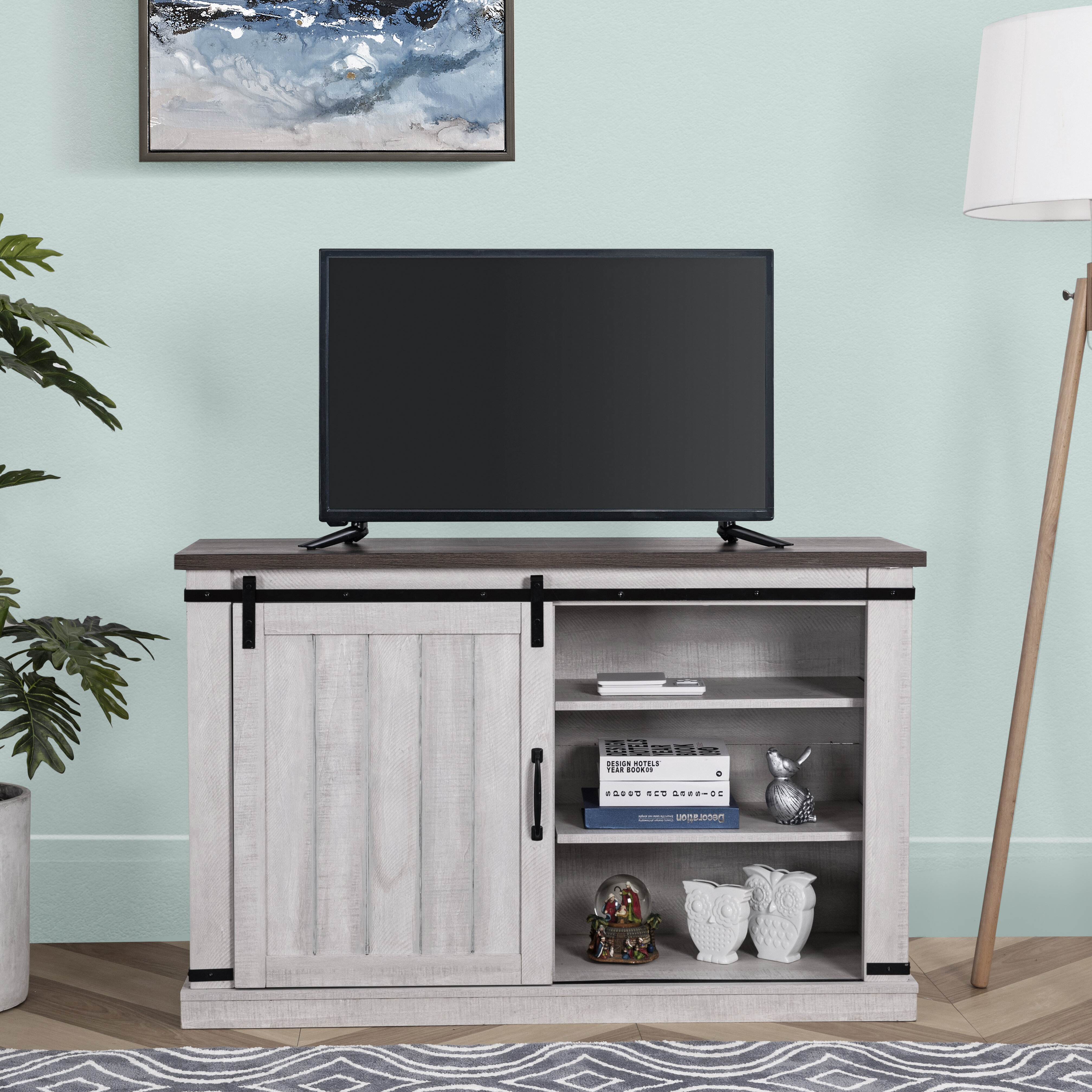 Gracie Oaks Whitesburg Tv Stand For Tvs Up To 55 Inches Wayfair