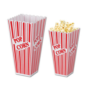 Awards Night Plastic Popcorn Box (Set of 6)