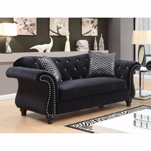 Cullen Traditional Glamorous Sofa by House of Hampton #1