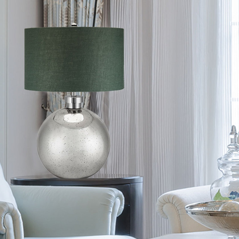 wayfair silver table lamps