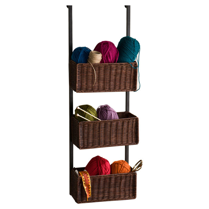 Three Posts Ramires 3 Tier Overdoor Hanging Organizer Reviews