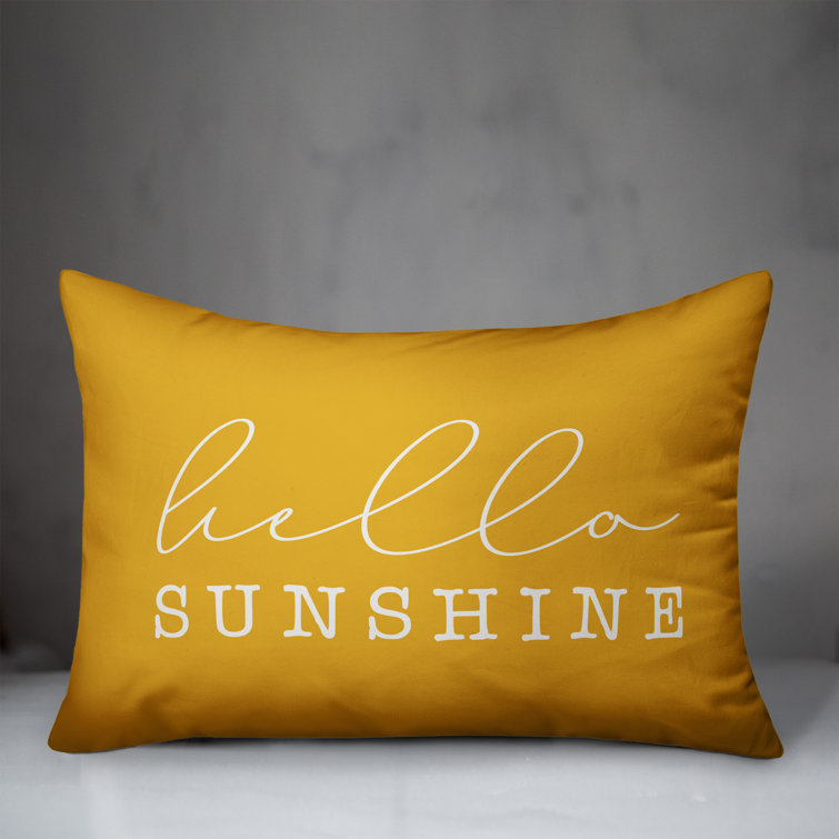 hello sunshine cushion