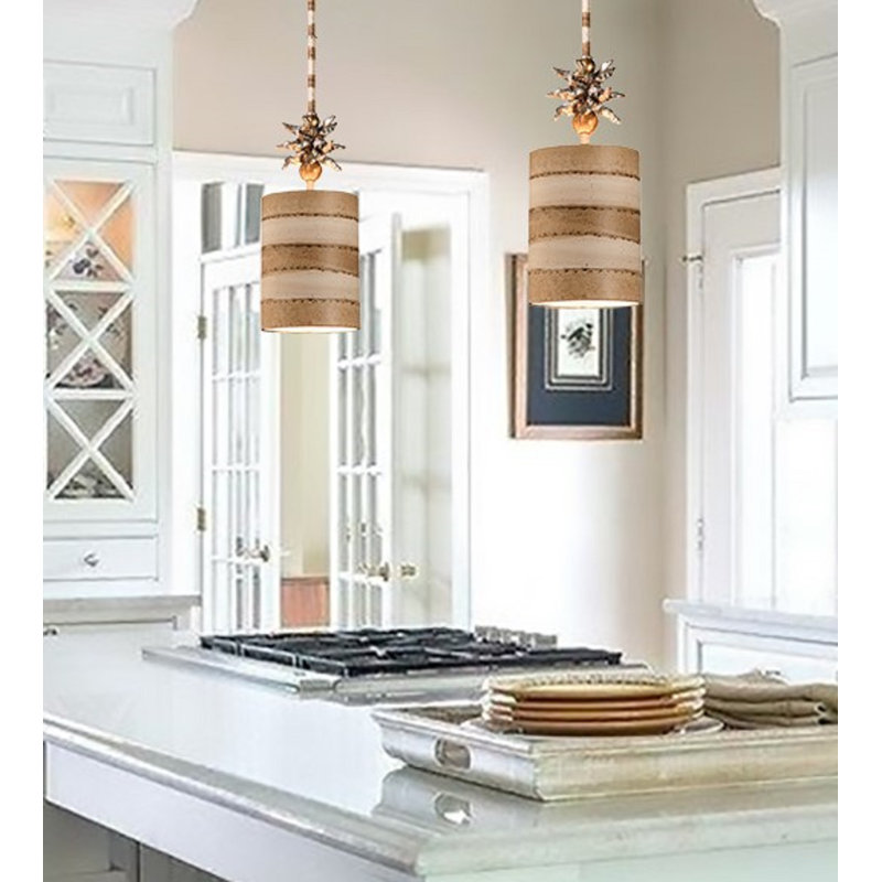Fleur De Lis Living Coppedge 1 Light Single Cylinder Pendant Wayfair