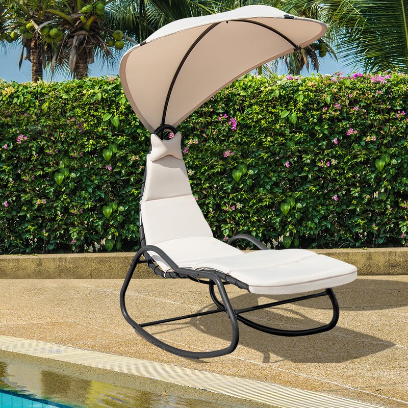 Winston Porter Gwenifer Patio Chair With Cushions Wayfair