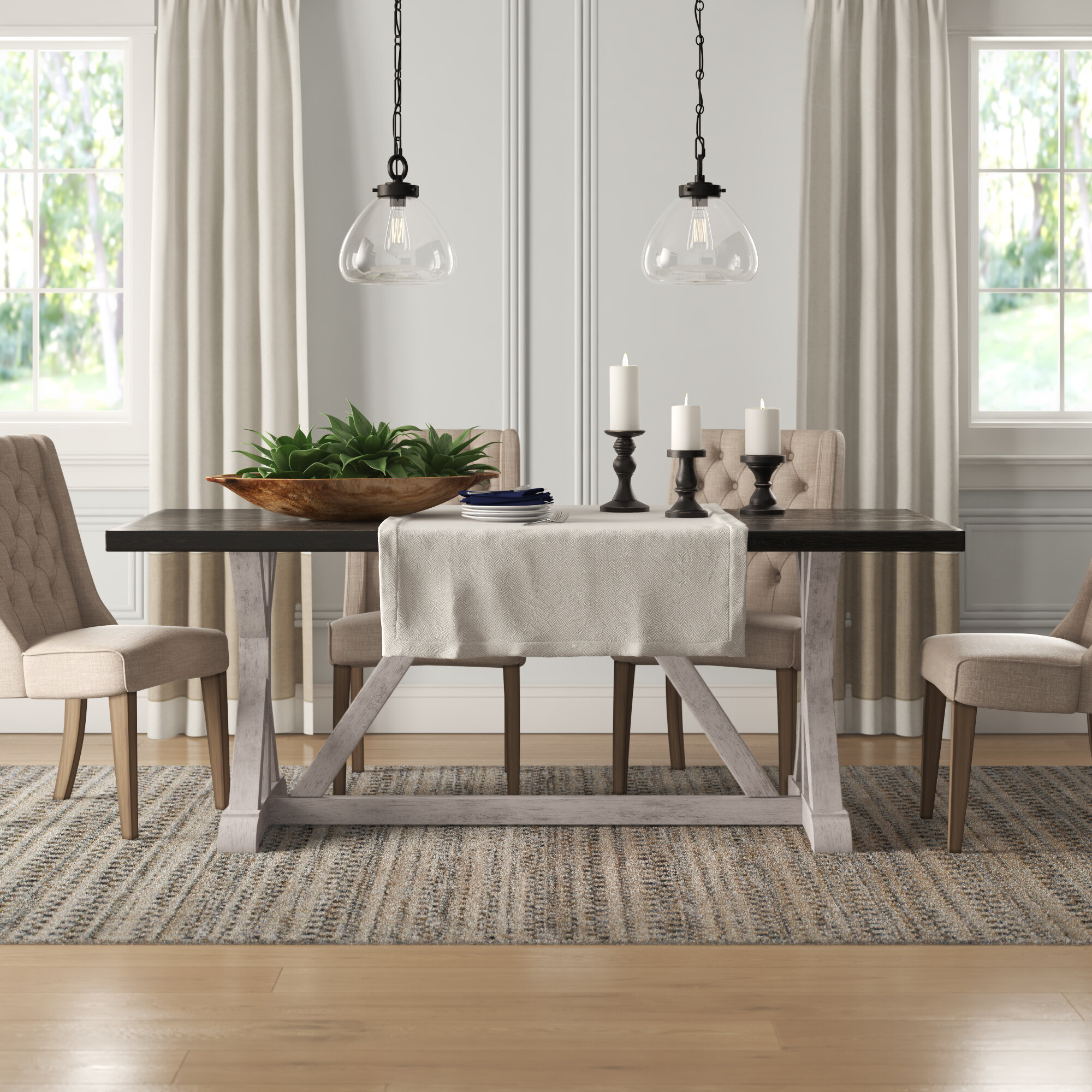 Hector Trestle Dining Table Reviews