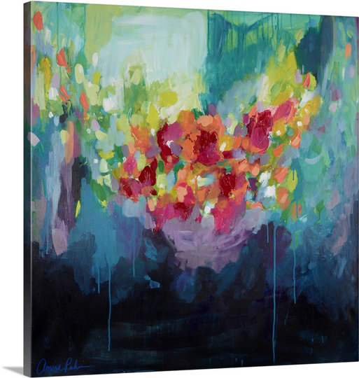 Canvas On Demand Bora Bora 2015 By Amira Rahim Painting Print On