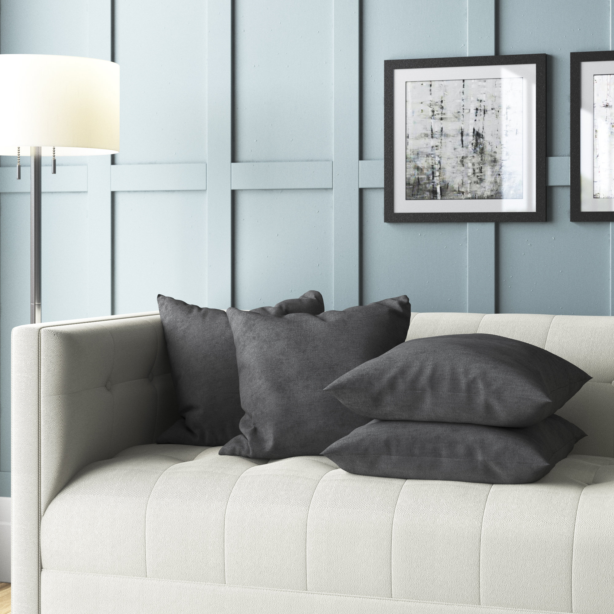 Latitude Run Octave Square Pillow Cover Reviews Wayfair