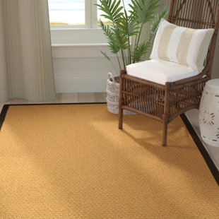 Rug Pad Safe For Vinyl Floor Wayfair Aureliana Hand Woven Fiber Sisal Brown Fudge Area Rug With Pad