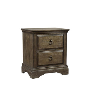 Crampton 2 Drawer Nightstand