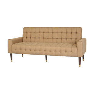Oakland Tufted Sofa by Everly Quinn Coupon