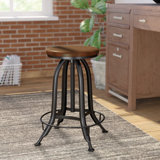 Nevada Adjustable Height Swivel Bar Stool by Trent Austin Design®