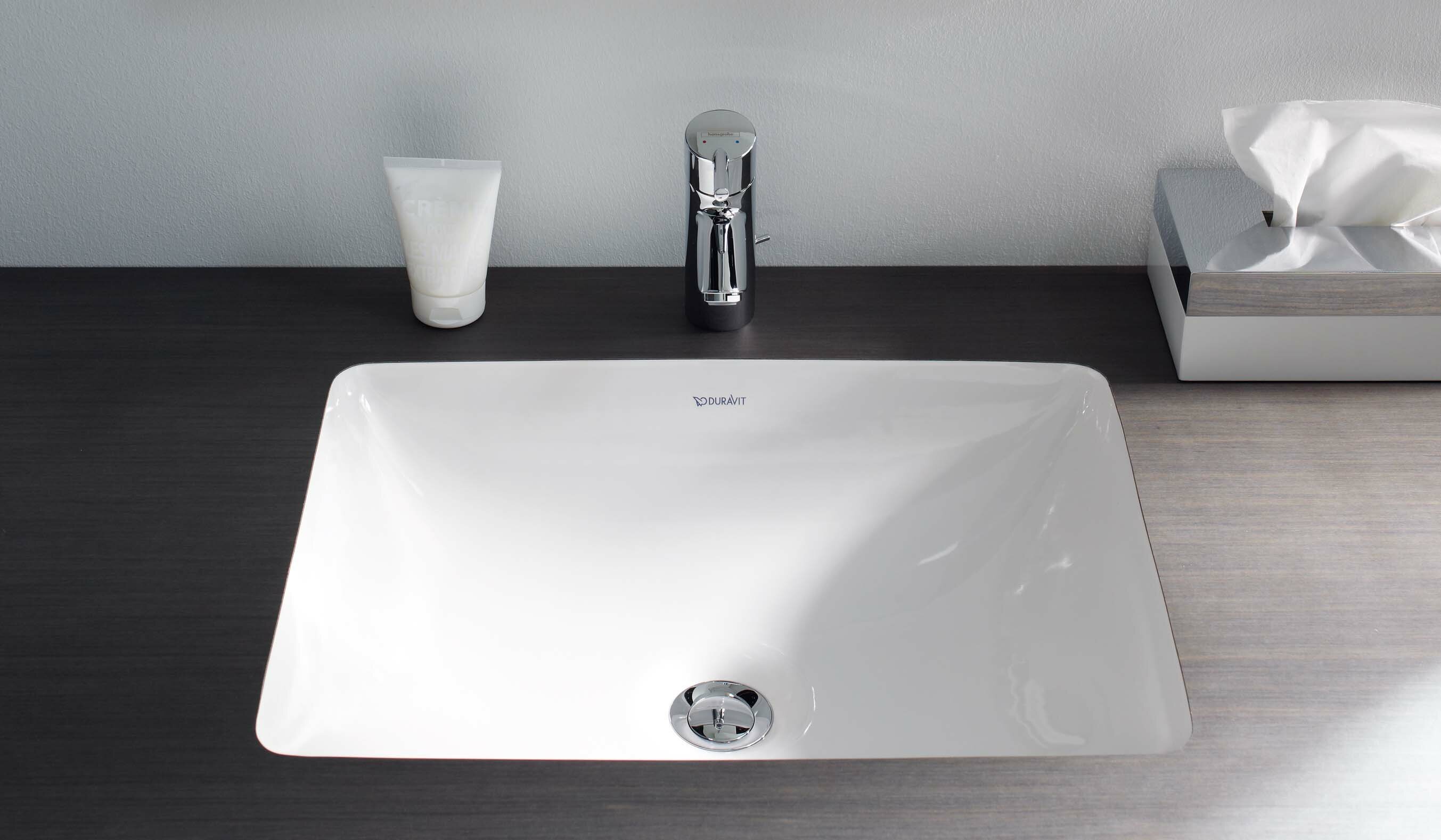 Duravit Starck 3 Ceramic Rectangular Undermount Bathroom Sink With Overflow Reviews Wayfair