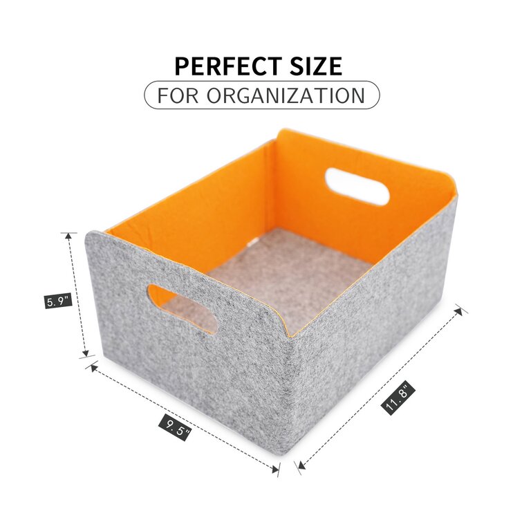 4/8X Foldable Canvas Storage Boxes Basket Cube Magazine Bookcase Shelving Shelf