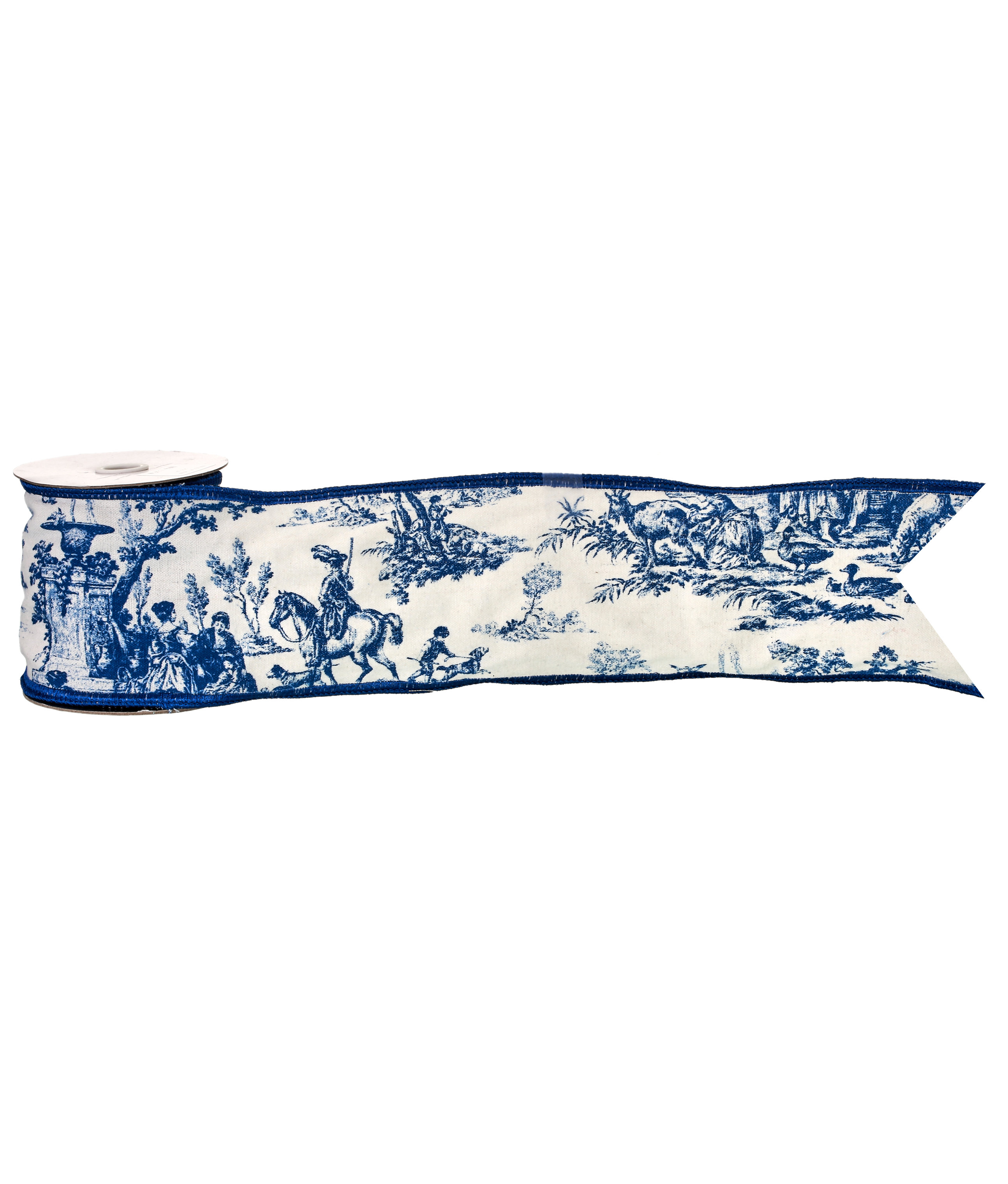 Astoria Grand Toile Table Wired Ribbon | Wayfair