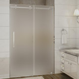 Frosted Glass Shower Bathtub Doors Wayfair