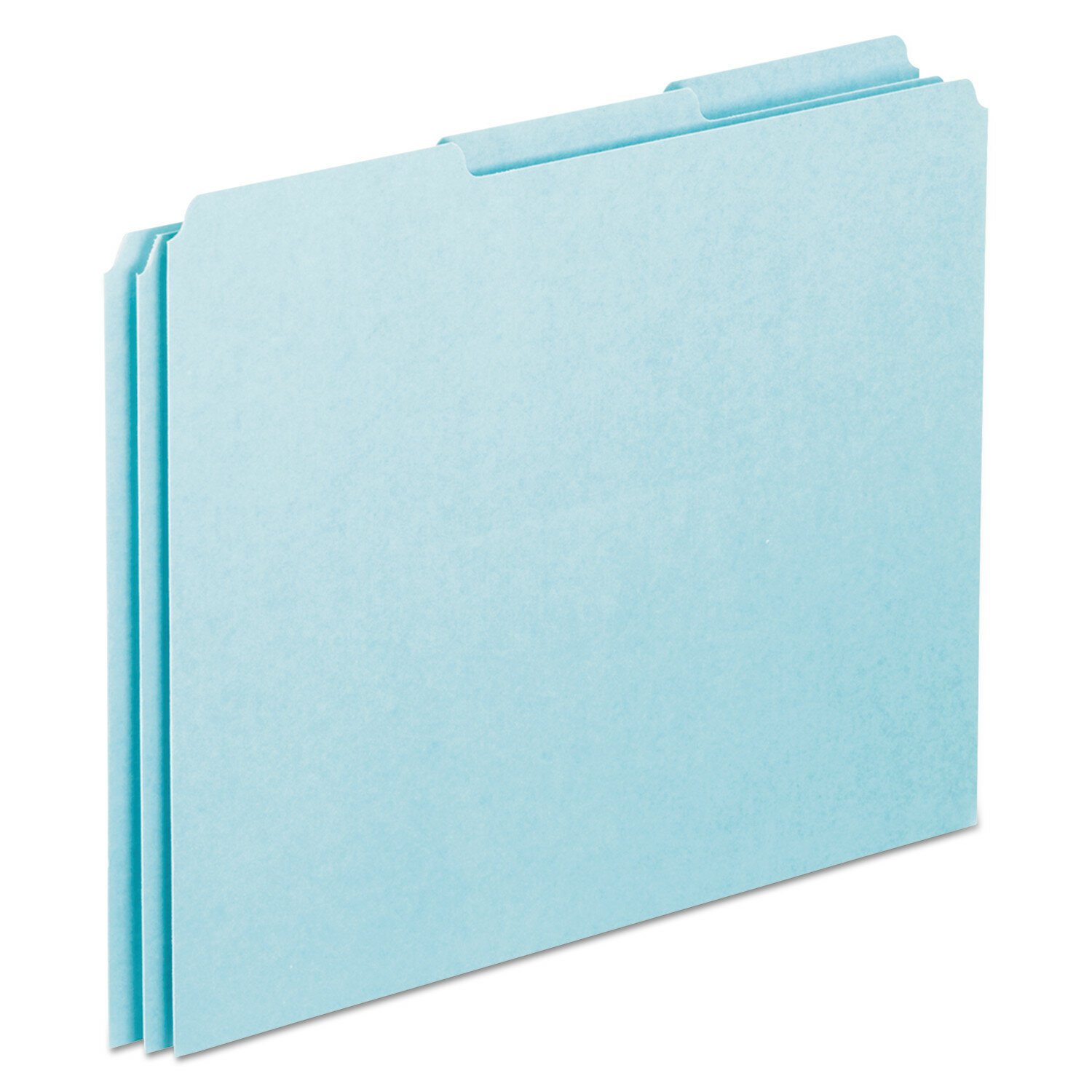 ESSELTE Top Tab File Guides, Blank, 1/3 Tab, 25 Point Pressboard ...