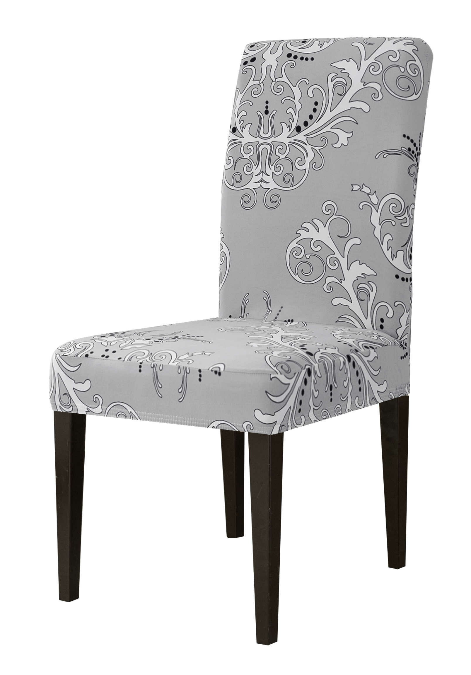 grey dining chair covers set of 4