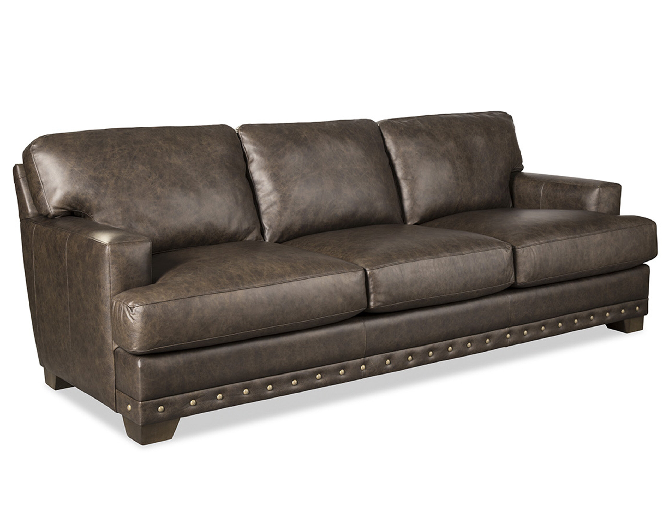 Westland and Birch Gondall 100'' Leather Sofa | Wayfair