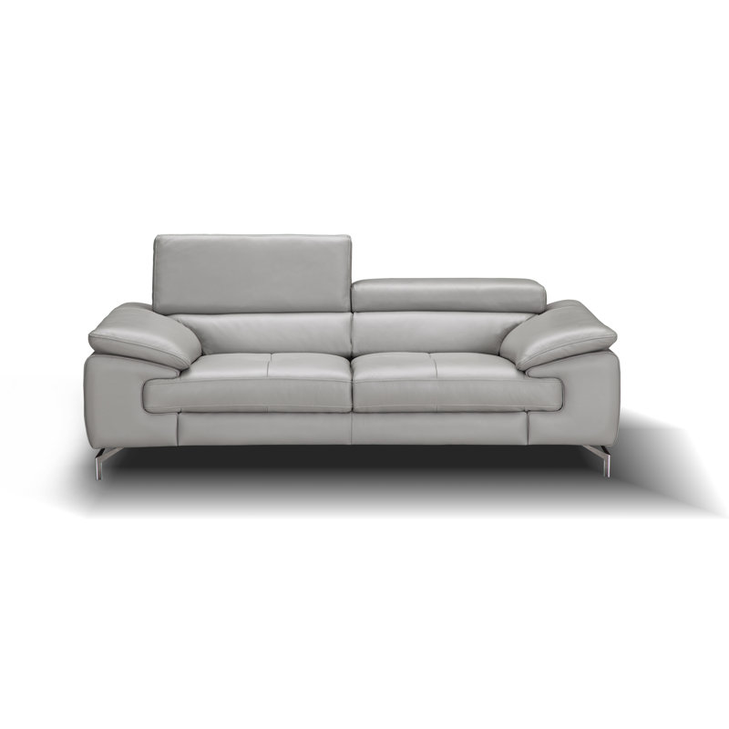 Orren Ellis Mayer Leather Sofa Wayfair Orren Ellis Mayer Leather Sofa Wayfair