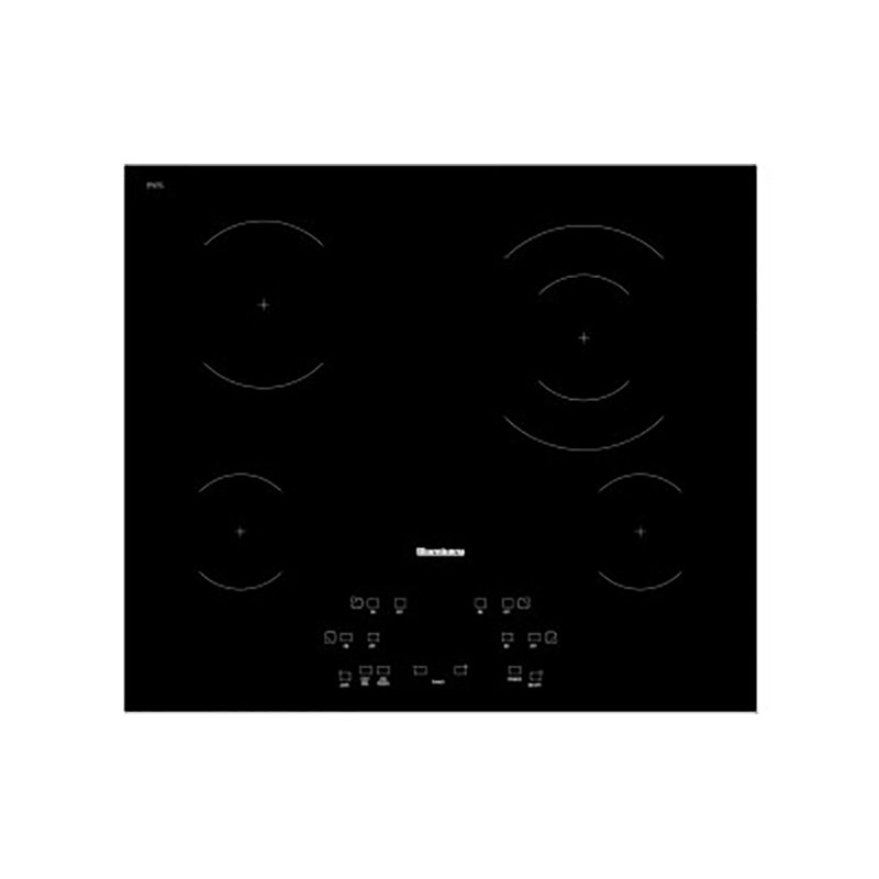 Blomberg 24 Electric Cooktop With 4 Burners And Touch Control