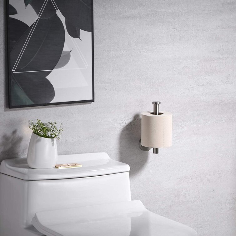 Flikkeren graven Omkleden futurecitytrading Gold Toilet Paper Holder Bathroom Toilet Paper Holder  Wall Mount Stainless Steel RV Toilet Paper Holder | Wayfair