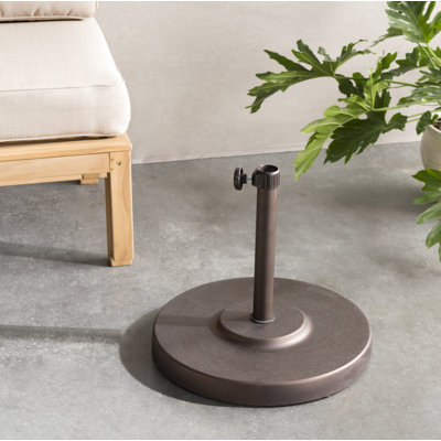 Harmonee Metal Free Standing Umbrella Base black 