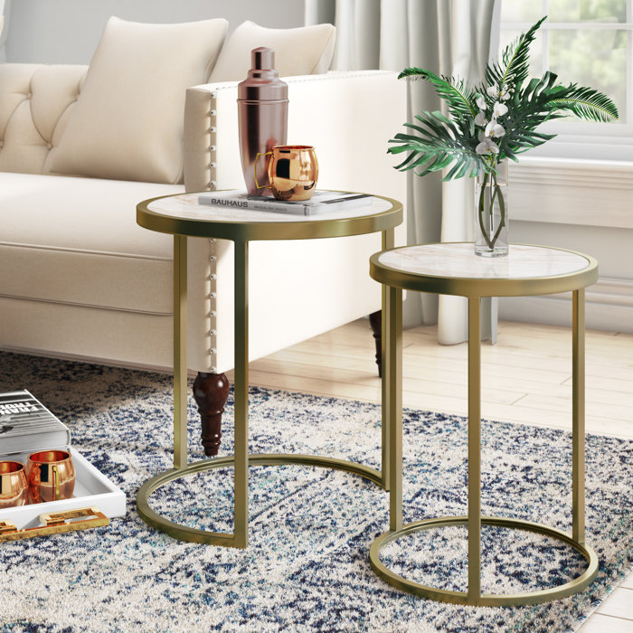 Kit 2 Piece Nesting Tables Kit 2 Piece Nesting Tables