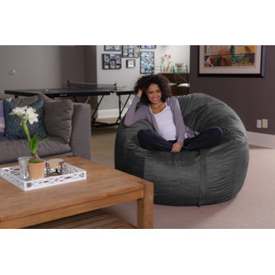 grey bean bag