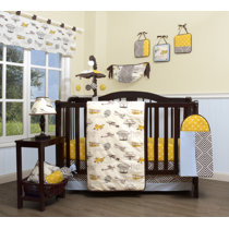 aviator crib bedding set